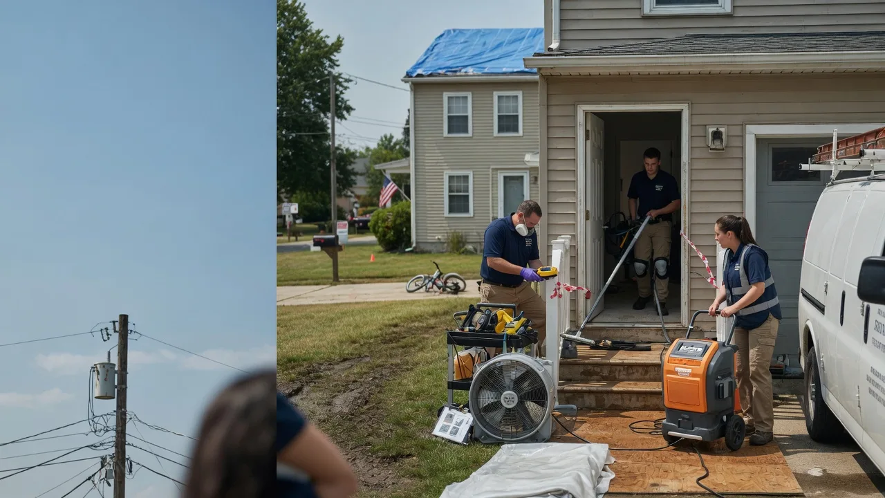 Water Damage Repair in Mineral Ridge, OH near me